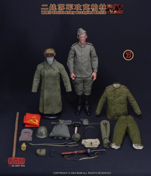 [BGM-005B] WWII Soviet Army Occupied Berlin 1945 PPS41 Submachine Gun