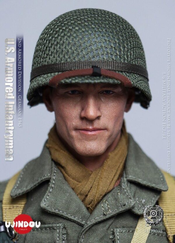 [UD-9038] WWII U.S. Armored Infantryman, Germany 1945 - Image 16