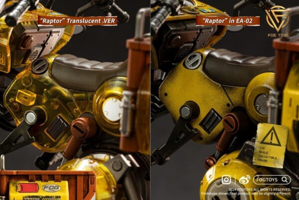 [FOG-02RT] 1/12 Raptor Translucent Version - Image 9