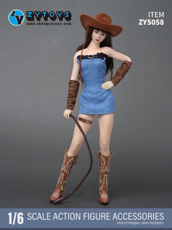 [ZY-5058A] Western Cowboy Set with Weapon Set - Image 3
