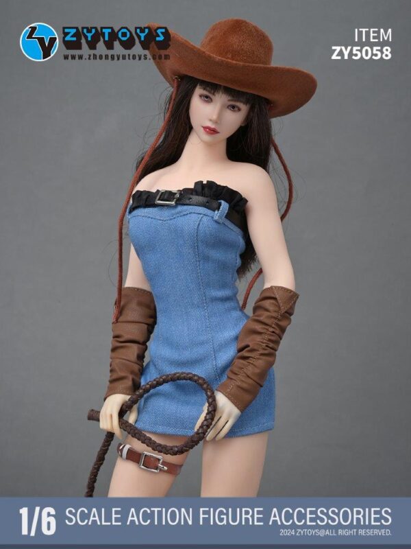 [ZY-5058A] Western Cowboy Set with Weapon Set - Image 4