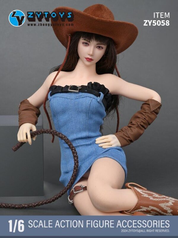 [ZY-5058A] Western Cowboy Set with Weapon Set - Image 5