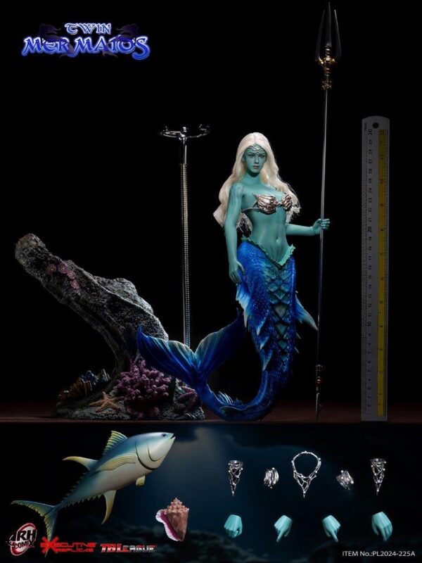[PL-2024-225A] Mermaid Sharleze Blue Skin