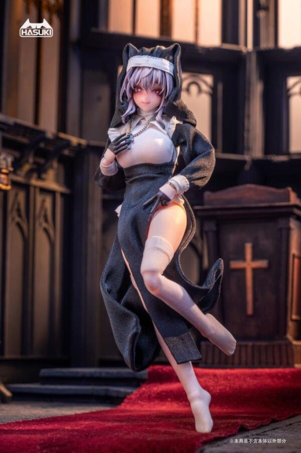 [HAS-CS017-18] 1/12 Nun Costume - Image 3