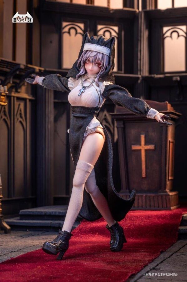 [HAS-CS017-18] 1/12 Nun Costume - Image 5