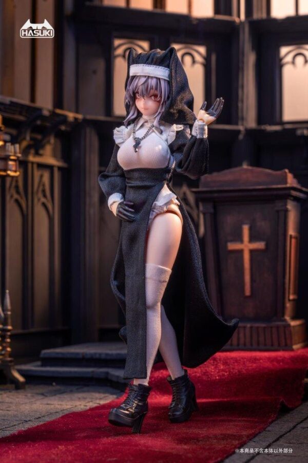 [HAS-CS017-18] 1/12 Nun Costume - Image 6