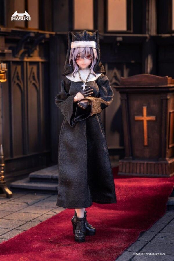 [HAS-CS017-18] 1/12 Nun Costume - Image 8