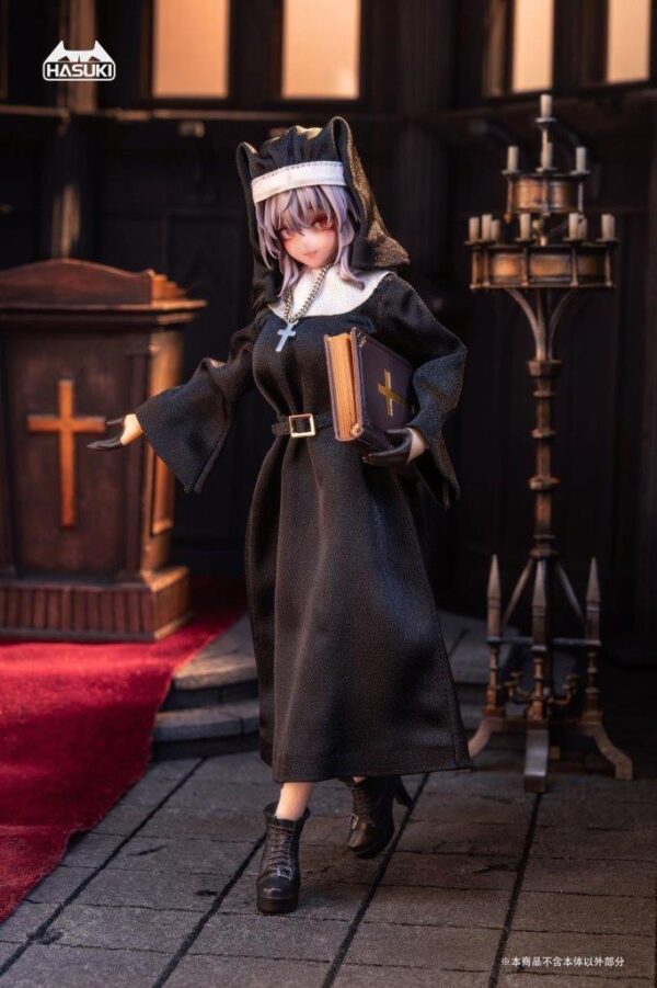 [HAS-CS017-18] 1/12 Nun Costume - Image 9