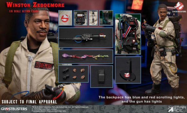 [SA-0154] Ghostbusters Winston Zeddemore