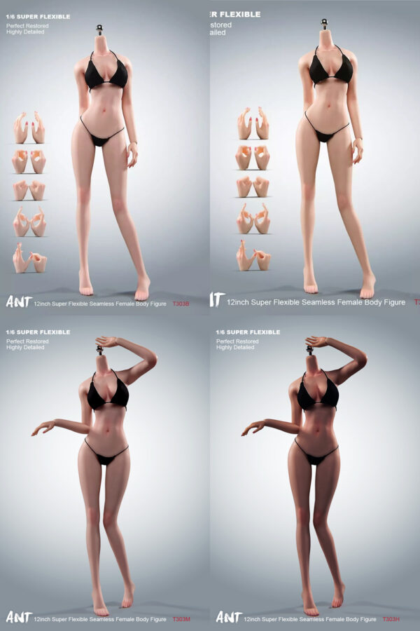 [ANT-T303] Big Breast Flexible Seamless Female Bodies