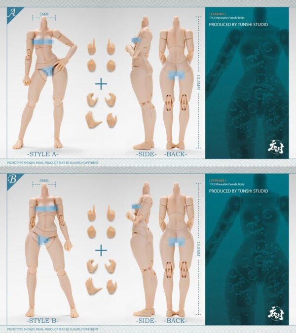 [TSS-FB001-002] Female Body