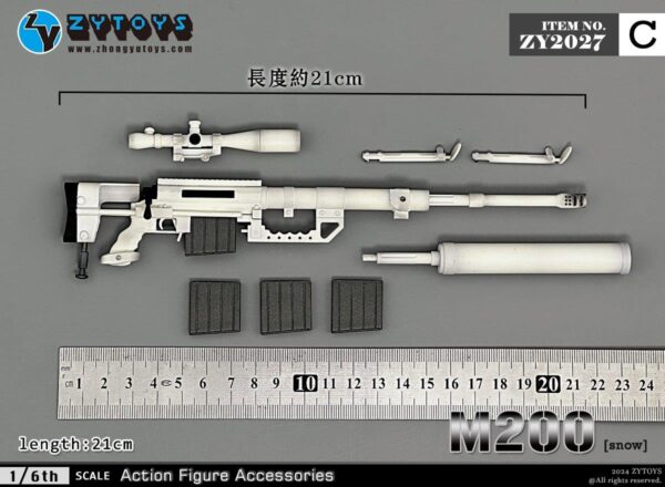 [ZY-2027] M200 Sniper Rifle Model - Image 16