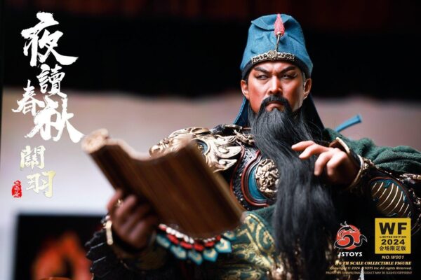 [JST-W001] NIGHT-READING THE SPRING AND AUTUMN ANNALS GUAN YU YUCHANG - Image 3