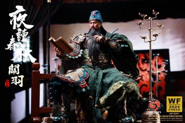 [JST-W001] NIGHT-READING THE SPRING AND AUTUMN ANNALS GUAN YU YUCHANG - Image 4