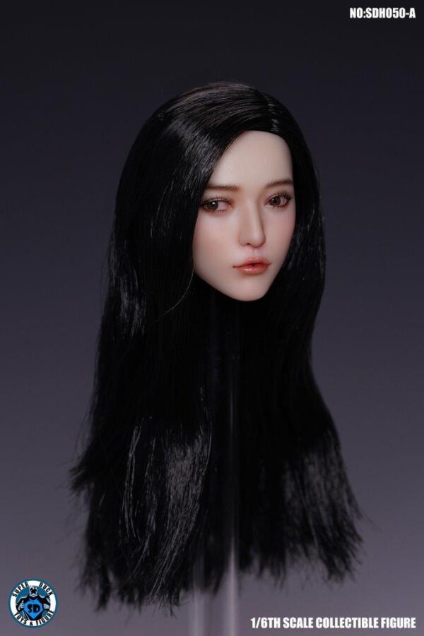 [SUD-SDH050] Female Heads with Movable Eyes - Image 7