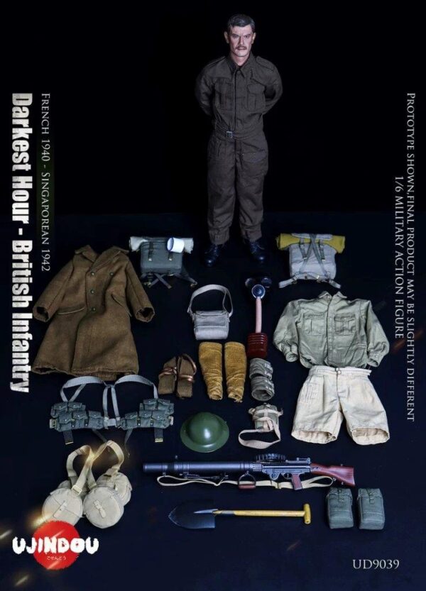 [UD-9039] British Infantry France 1940 - Singapore 1942