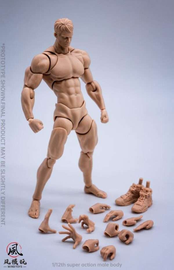 [WIN-2401-03] 1/12 Super Action Male Body - Image 3