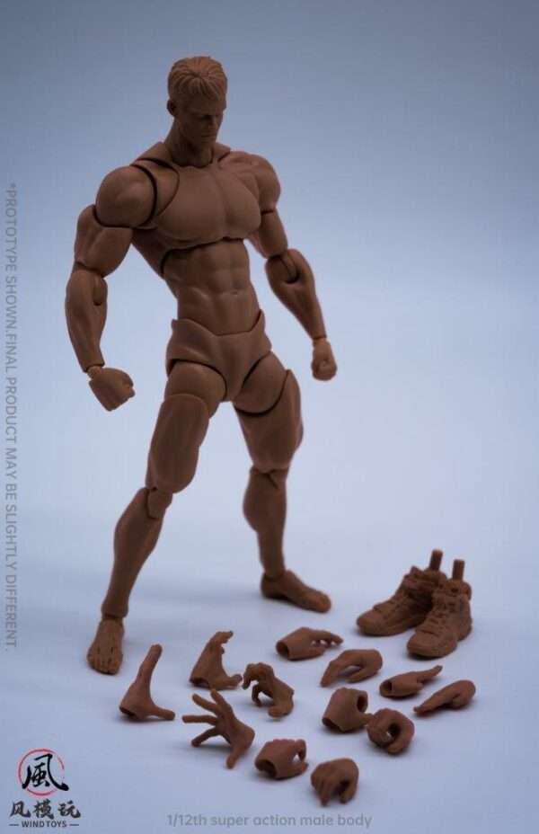 [WIN-2401-03] 1/12 Super Action Male Body - Image 4