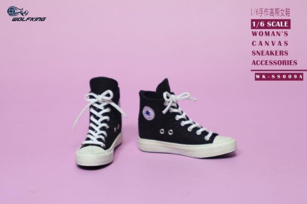 [WK-88009] Women's Canvas Sneakers - Image 2