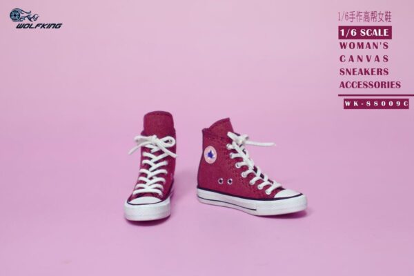 [WK-88009] Women's Canvas Sneakers - Image 9