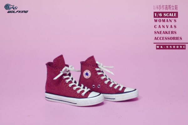 [WK-88009] Women's Canvas Sneakers - Image 11