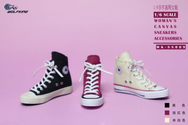 [WK-88009] Women's Canvas Sneakers - Image 12