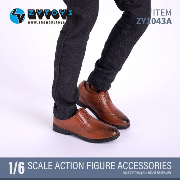 [ZY-1043] Men's Brogue Shoes - Image 3