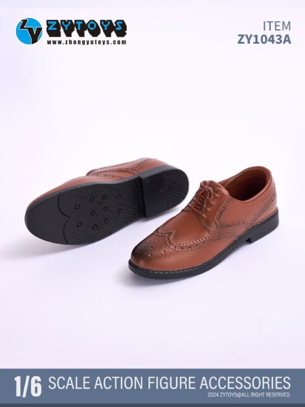 [ZY-1043] Men's Brogue Shoes - Image 4