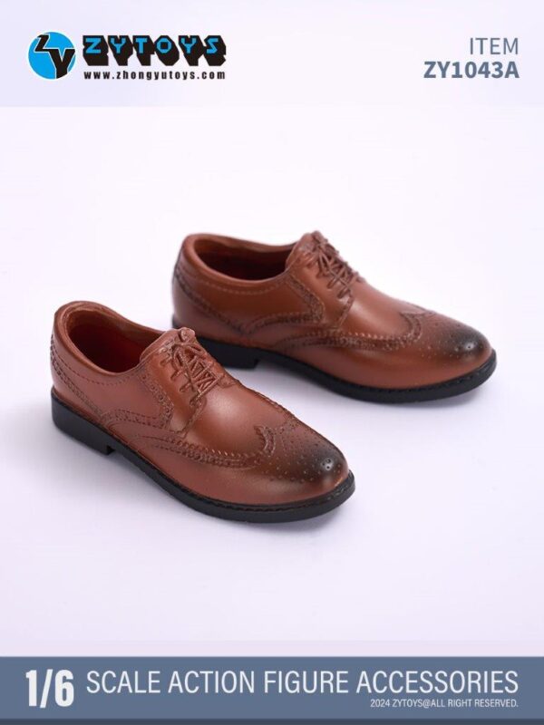 [ZY-1043] Men's Brogue Shoes - Image 5
