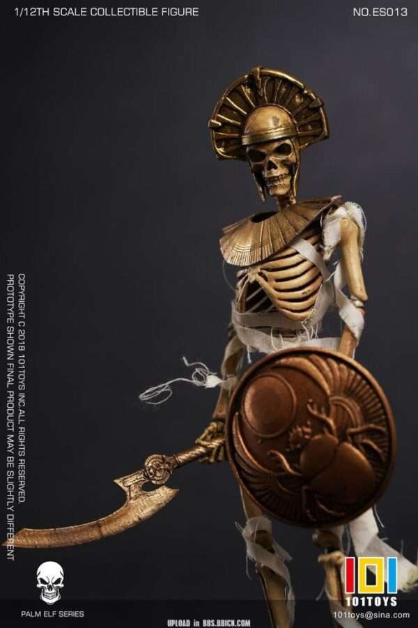 [101-ES013] Skeleton Egyptian Mummy A - Image 4