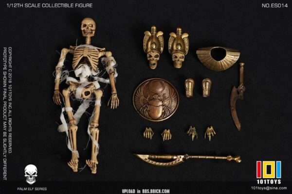 [101-ES014] Skeleton Egyptian Mummy B