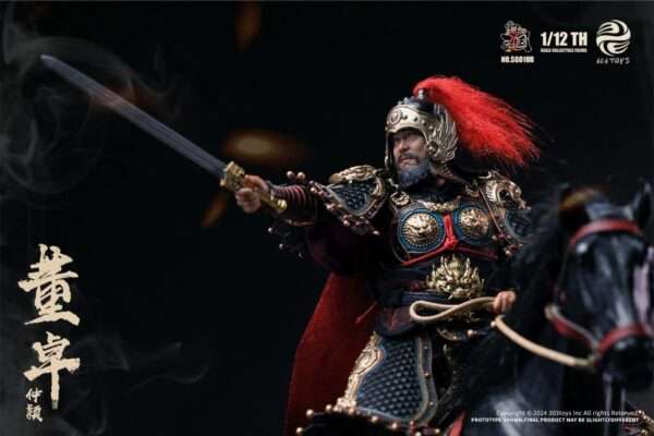 [303T-SG010B] 1/12 DONG ZHUO ZHONGYING, MARQUIS OF MEI (DELUXE FIGURE-HORSE-FLAG) - Image 3