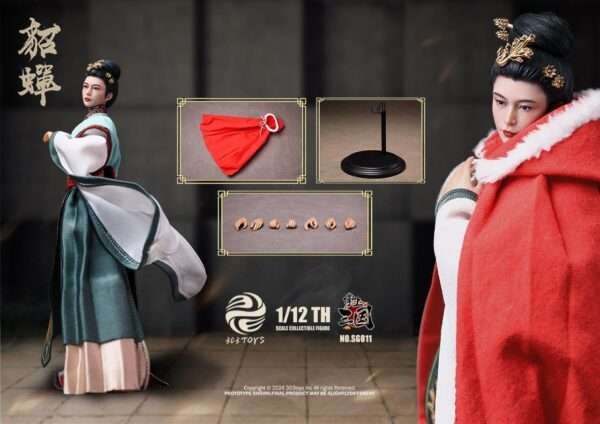 [303T-SG011] 1/12 DIAO CHAN, THE BEAUTY WHO SHAMES THE MOON AND FLOWERS