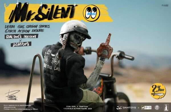 [DAM-PES038] 1/12 Mr. Silent Deluxe Edition & Bike - Image 9
