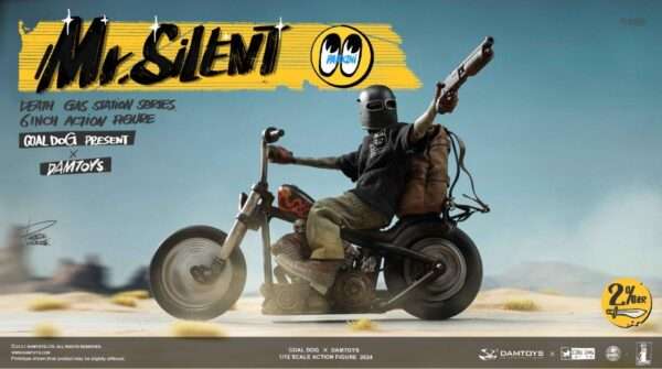 [DAM-PES038] 1/12 Mr. Silent Deluxe Edition & Bike - Image 12
