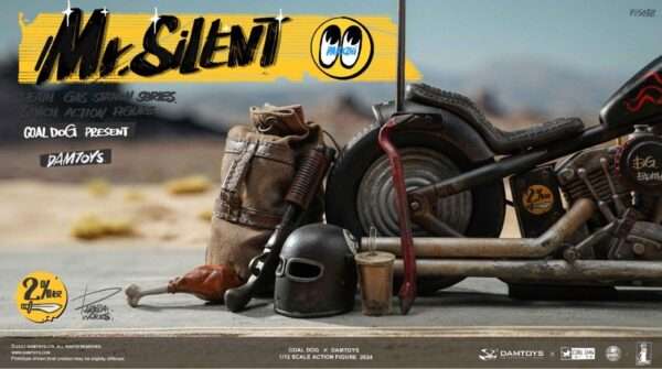 [DAM-PES038] 1/12 Mr. Silent Deluxe Edition & Bike - Image 13