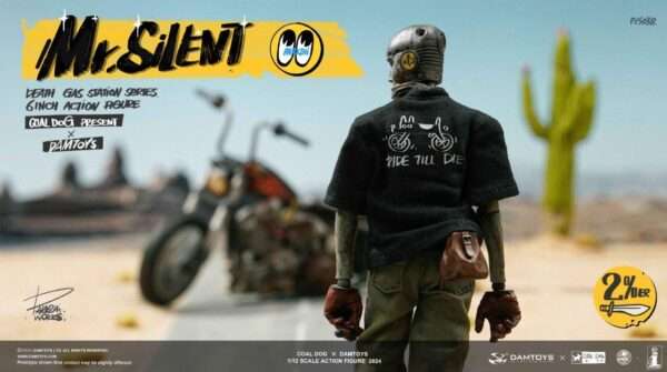 [DAM-PES038] 1/12 Mr. Silent Deluxe Edition & Bike - Image 14