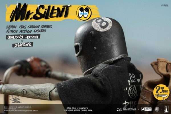 [DAM-PES038] 1/12 Mr. Silent Deluxe Edition & Bike - Image 16