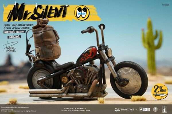 [DAM-PES038] 1/12 Mr. Silent Deluxe Edition & Bike - Image 17