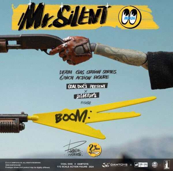 [DAM-PES038] 1/12 Mr. Silent Deluxe Edition & Bike - Image 18
