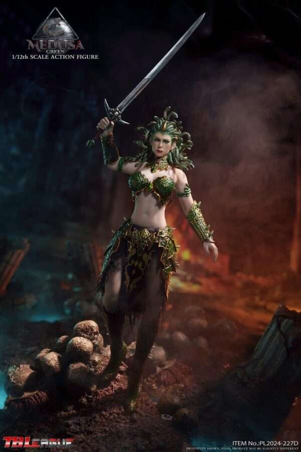 [PL-2024-227D] 1/12 Medusa-Green Human Form - Image 2