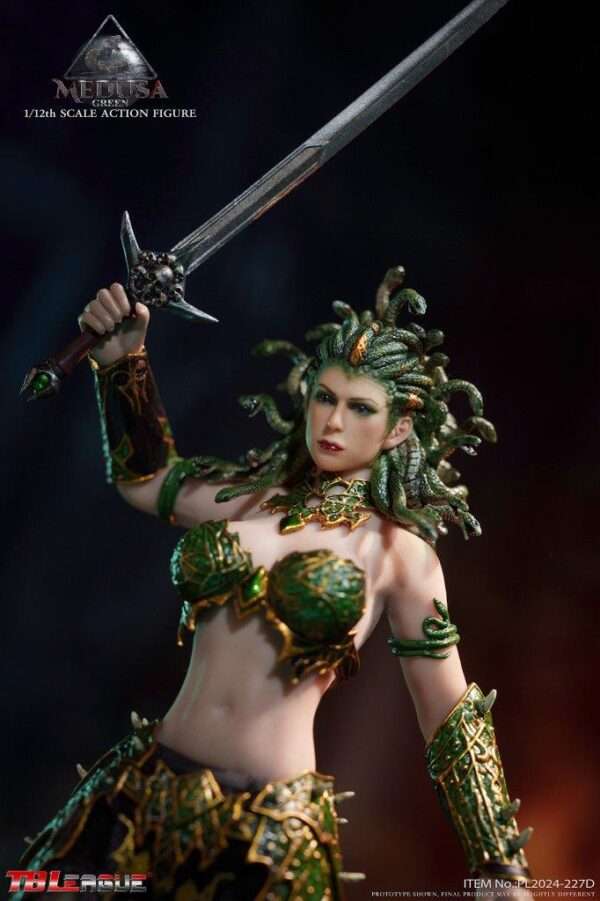 [PL-2024-227D] 1/12 Medusa-Green Human Form - Image 3
