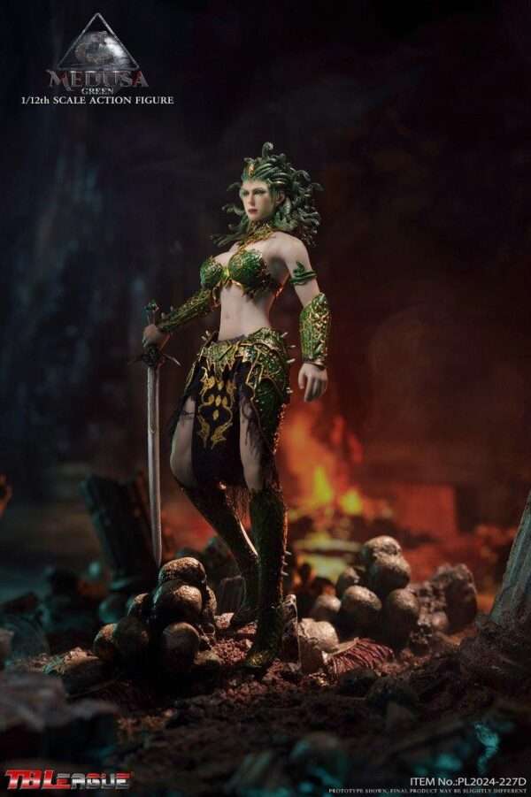 [PL-2024-227D] 1/12 Medusa-Green Human Form - Image 4