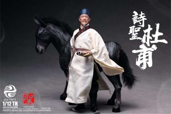 [303T-SR002B] 1/12 DU FU, THE POET SAGE RESIDING IN CAPITAL ON A DONKEY - Image 6