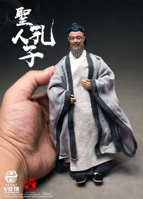 [303T-SR002B] 1/12 DU FU, THE POET SAGE RESIDING IN CAPITAL ON A DONKEY - Image 2
