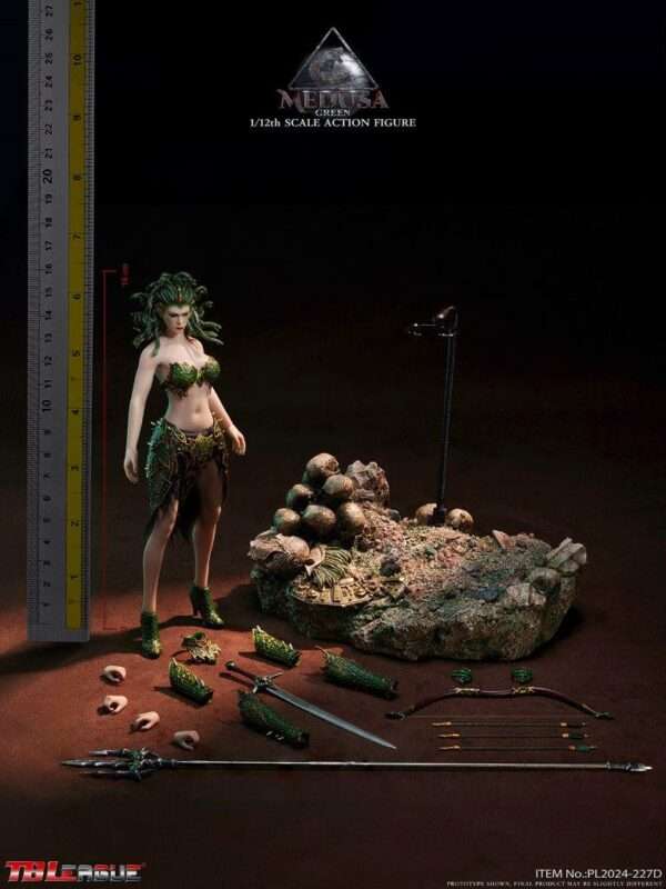 [PL-2024-227D] 1/12 Medusa-Green Human Form