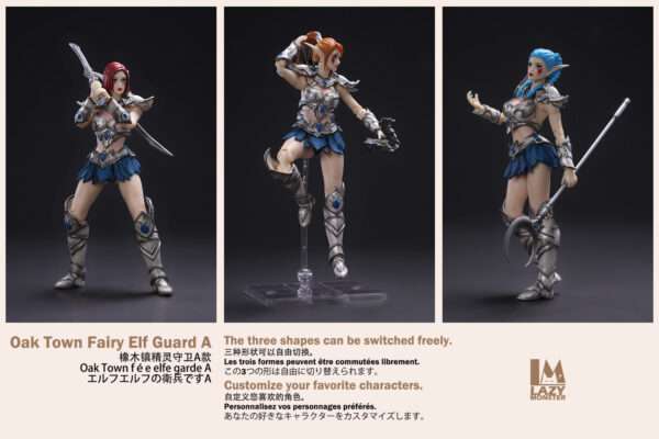 [LMS-EL001A] 1/12 Oak Town Fairy Elf Guard Version A Fair Skin - Image 2