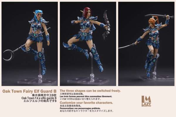 [LMS-EL001B] 1/12 Oak Town Fairy Elf Guard Version B Medium Skin - Image 2