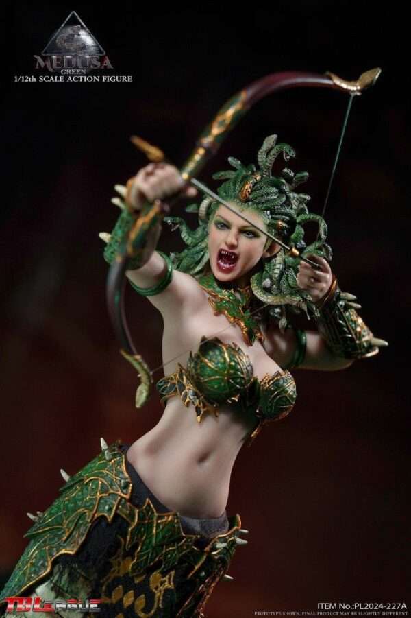 [PL-2024-227A] 1/12 Medusa-Green with Tail - Image 3