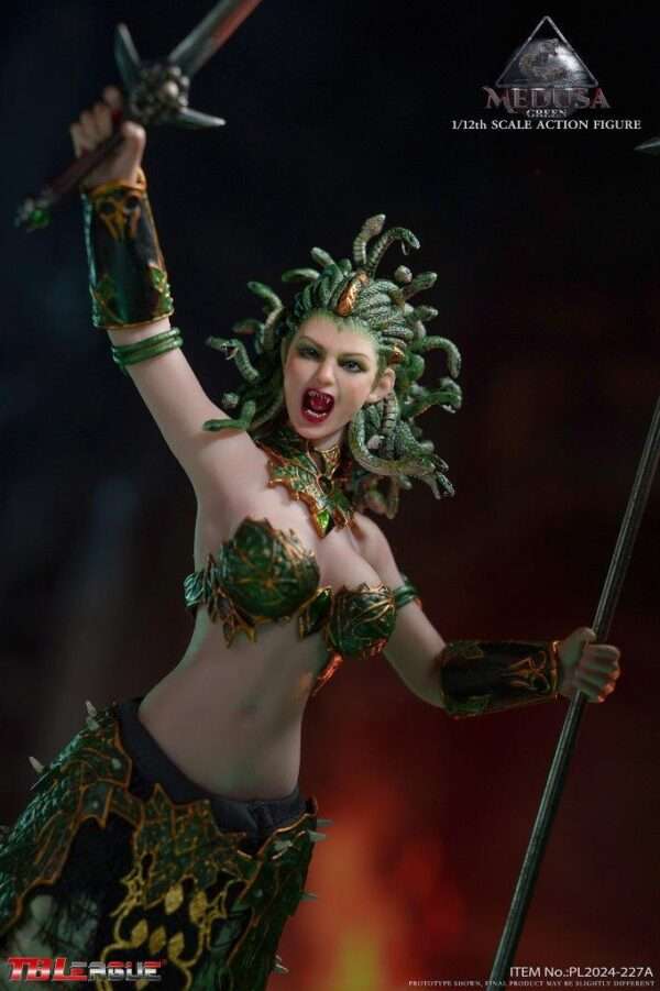 [PL-2024-227A] 1/12 Medusa-Green with Tail - Image 7